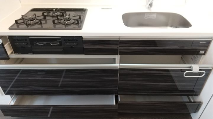 DーROOM隈府 A棟のキッチン
