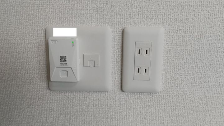 DーROOM隈府 B棟の内装