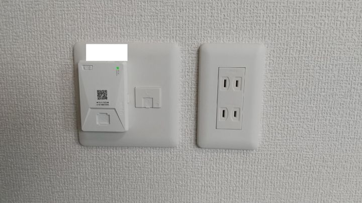 DーROOM隈府 B棟の内装