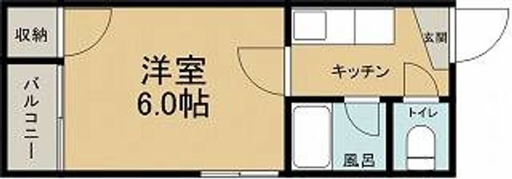 コーポ♯&♭の間取り