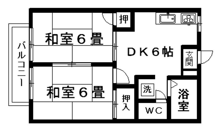 サンハイツコーシンの間取り
