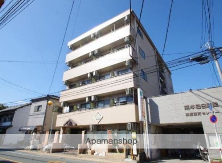 熊本県熊本市中央区黒髪1丁目の賃貸マンションの外観