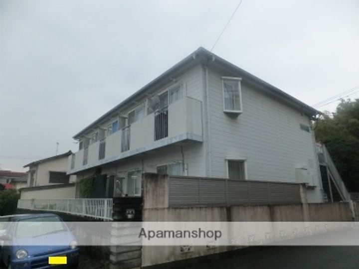 熊本県熊本市中央区黒髪6丁目の賃貸アパートの外観