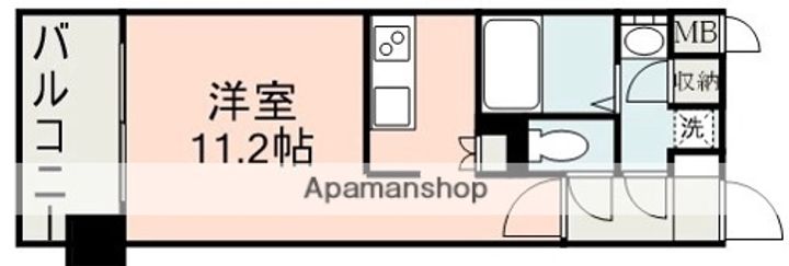 ISM水前寺の間取り
