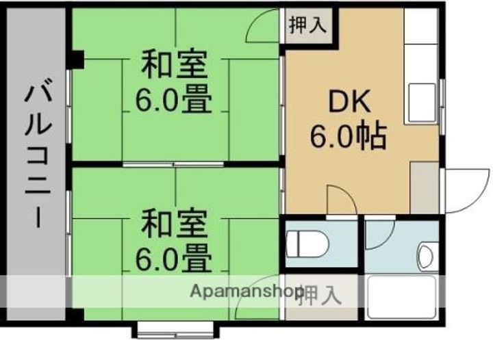 中小路ビルの間取り