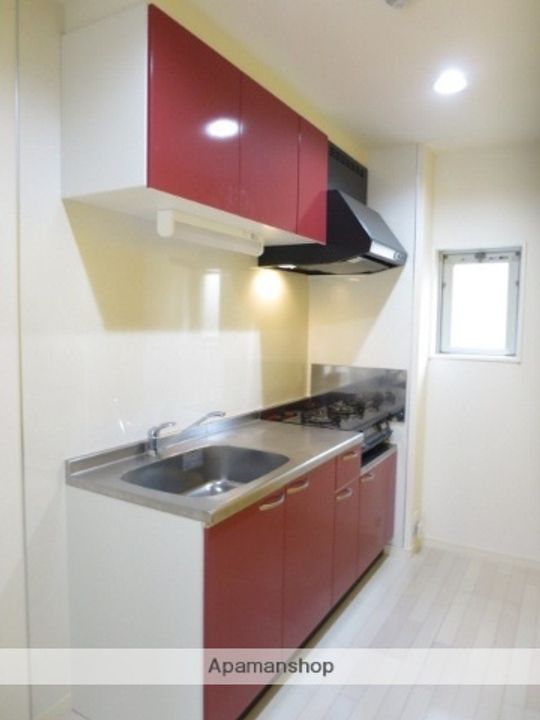 熊本県熊本市中央区白山2丁目の賃貸マンションのキッチン