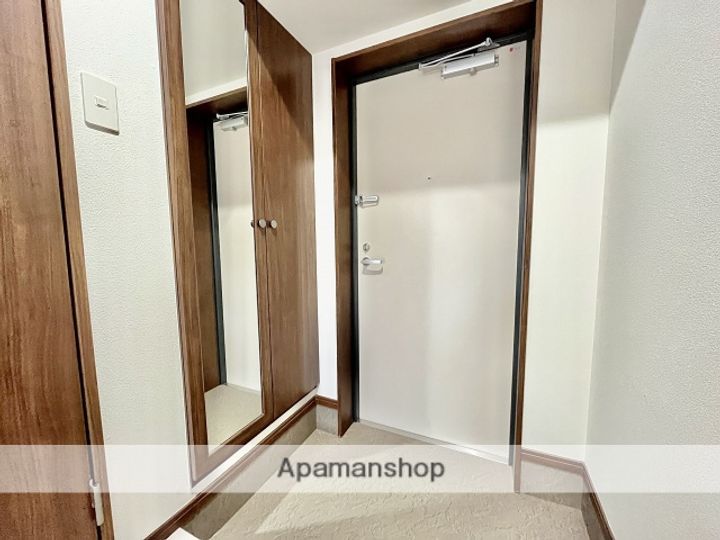 熊本県熊本市中央区坪井4丁目の賃貸マンションの玄関