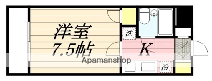 プレアール新大江の間取り