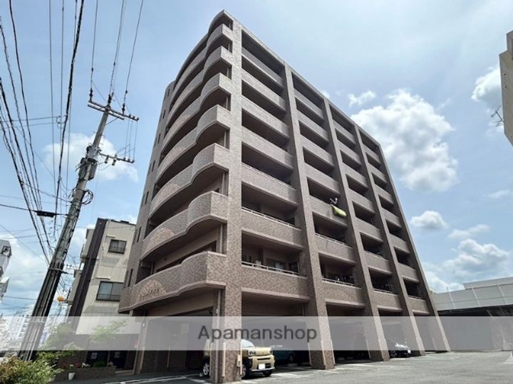 熊本県熊本市中央区黒髪2丁目の賃貸マンションの外観