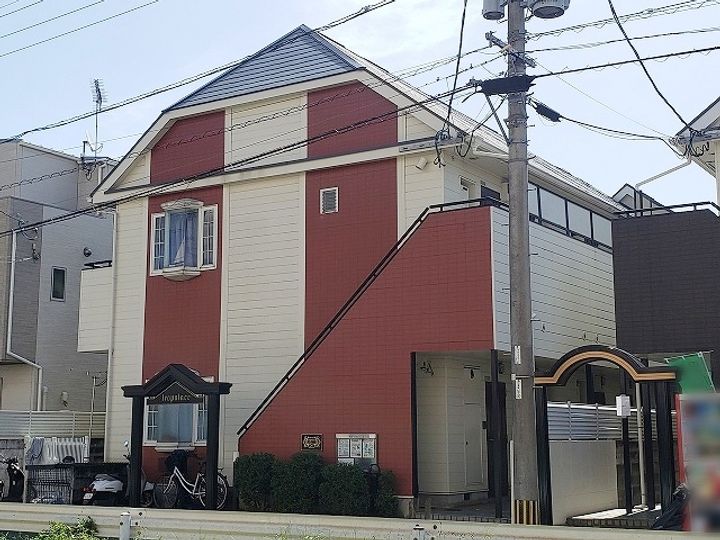 レオパレス水前寺西PART4A206の外観