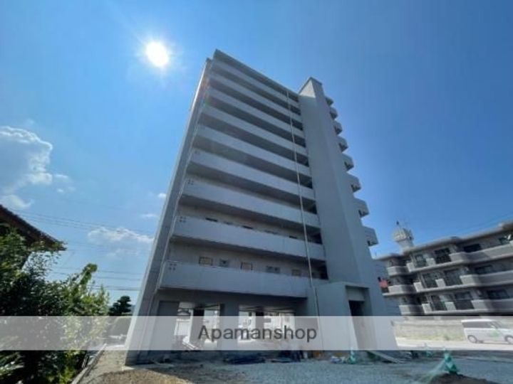 熊本県熊本市北区龍田9丁目の賃貸マンションの外観