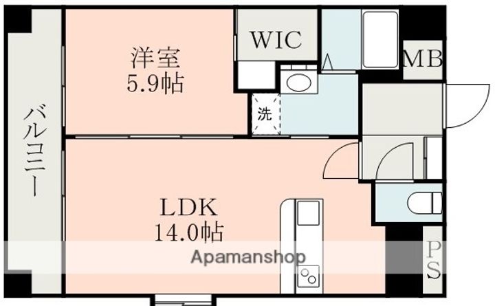 BOA SORTEの間取り