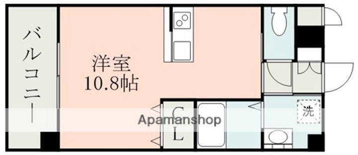 S−FORT熊本県立大学前の間取り