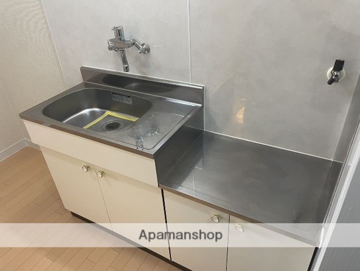 熊本県熊本市中央区本山4丁目の賃貸マンションのキッチン