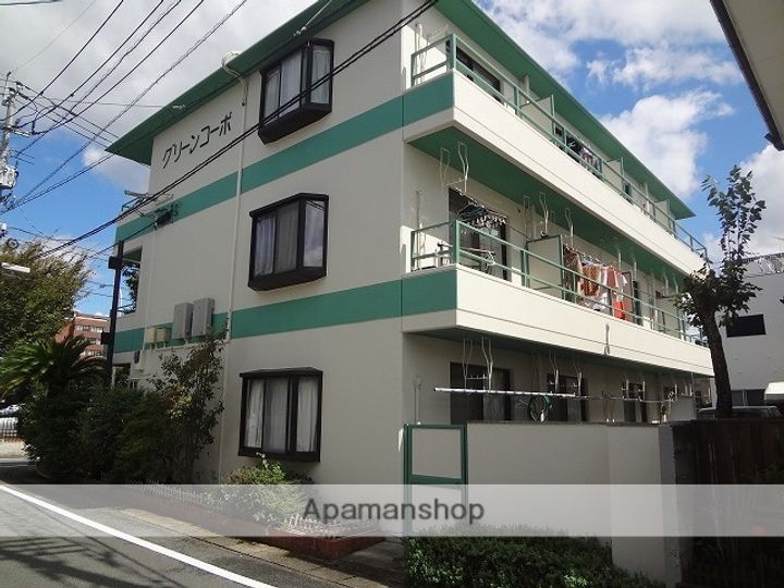 熊本県熊本市中央区新大江2丁目の賃貸マンションの外観