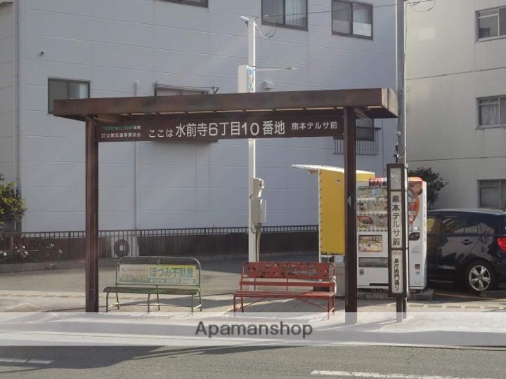 熊本県熊本市中央区水前寺公園の賃貸マンションの周辺