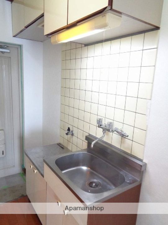 熊本県熊本市中央区黒髪6丁目の賃貸マンションのキッチン