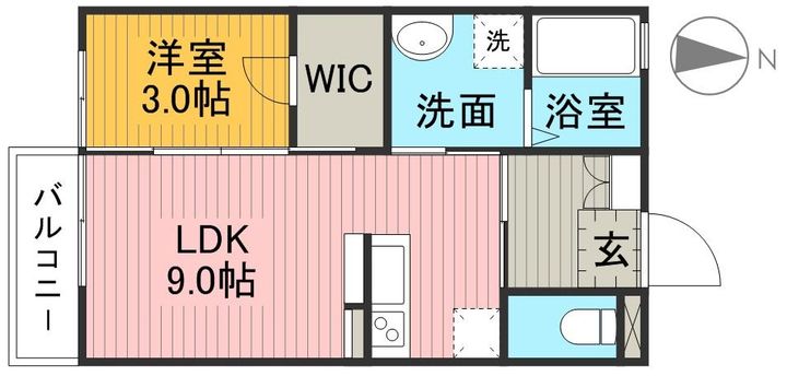 メゾン・ボナールの間取り