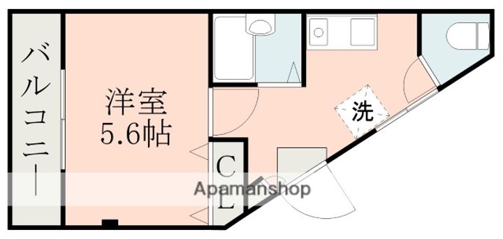 荒瀬ビルの間取り