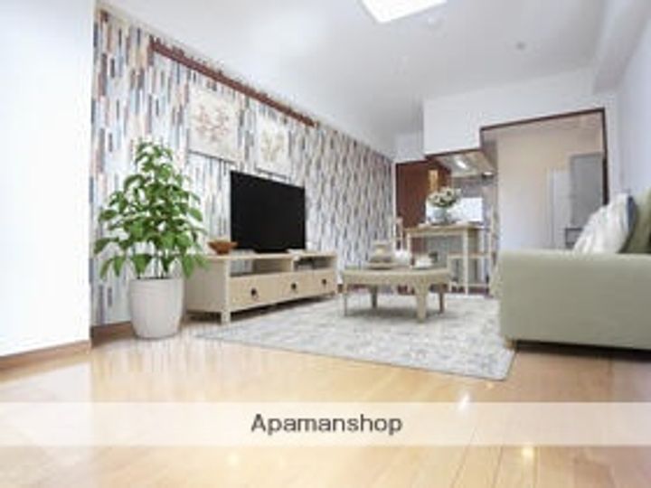 熊本県熊本市中央区水前寺6丁目の賃貸マンションの居間