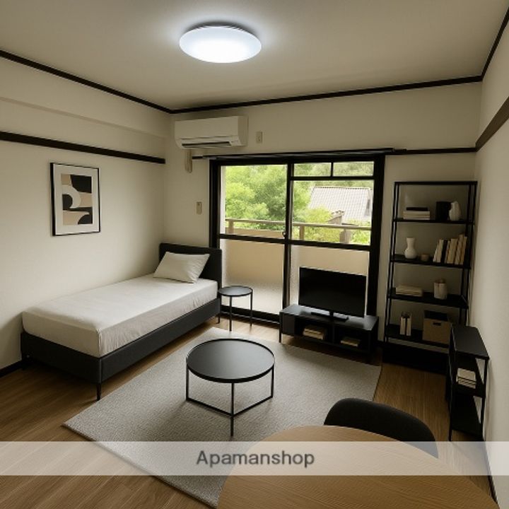 熊本県熊本市中央区黒髪4丁目の賃貸マンションの居間