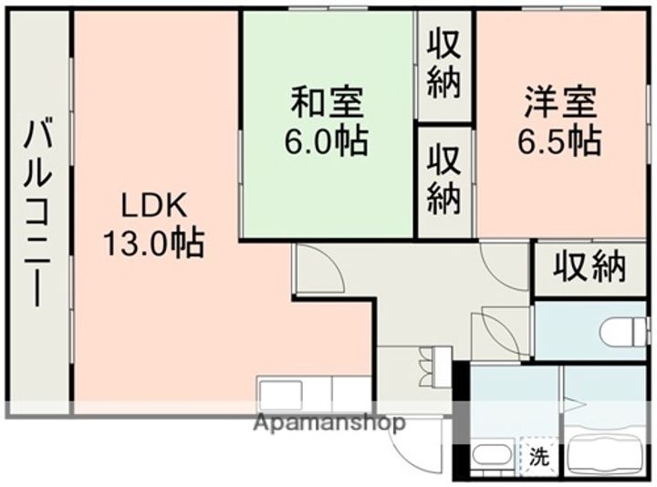 ピースヒルの間取り