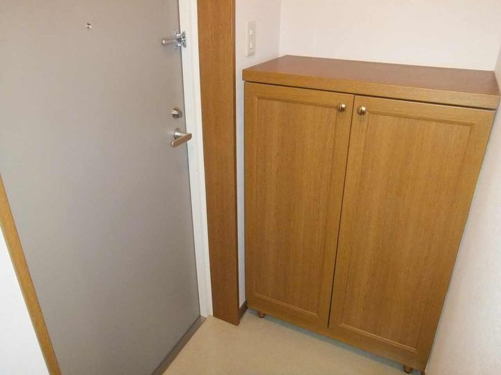 熊本県熊本市中央区本荘5丁目の賃貸マンションの玄関