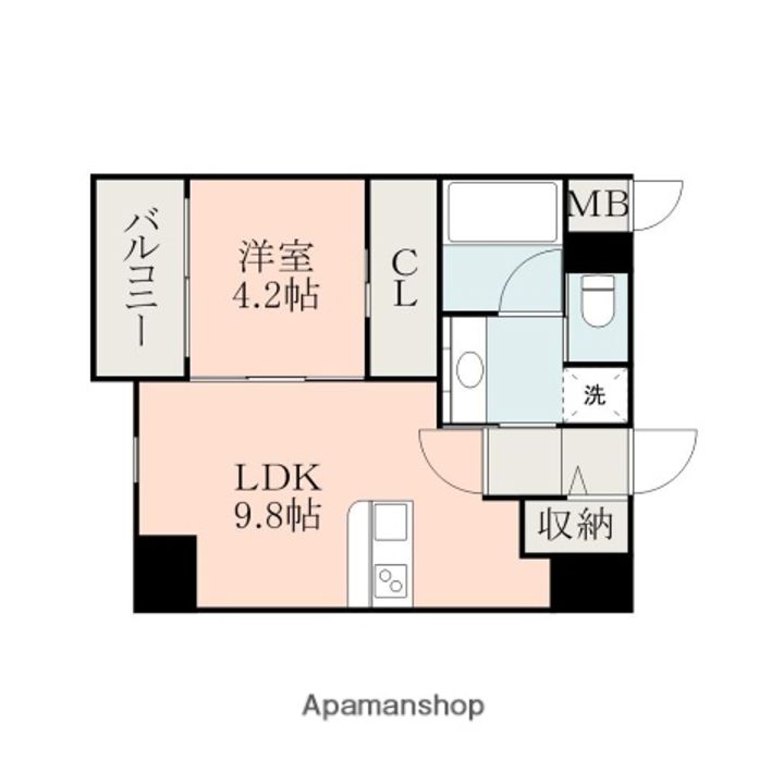 LA TOUR KASUGAの間取り