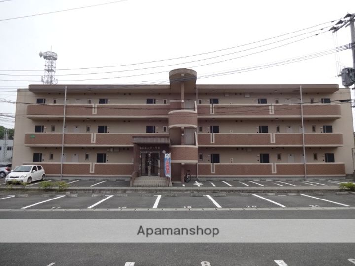 熊本県熊本市北区弓削6丁目の賃貸マンションの外観