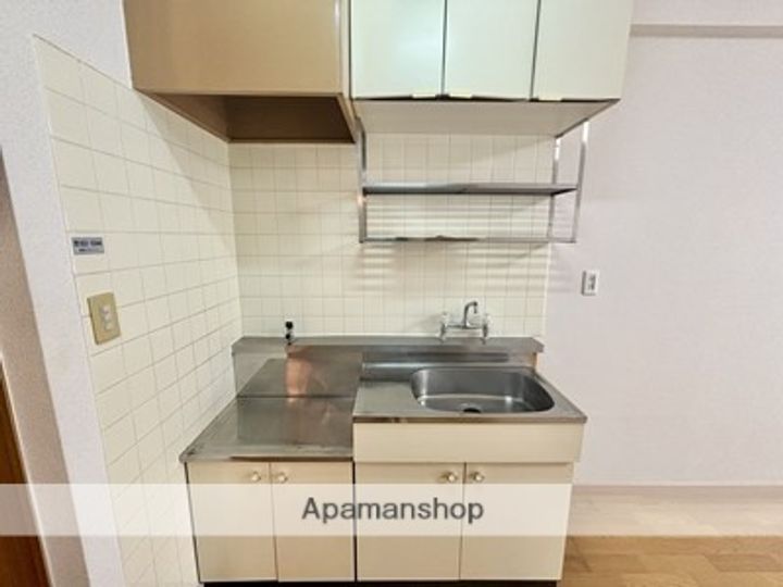 熊本県熊本市中央区渡鹿3丁目の賃貸アパートのキッチン