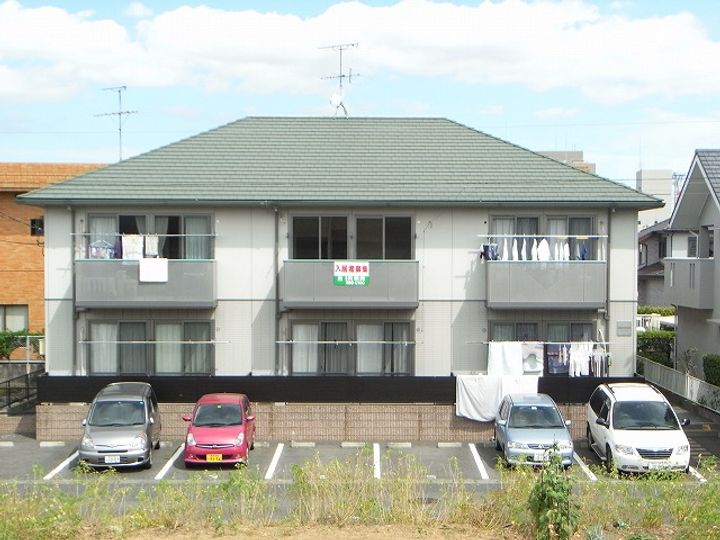 熊本県熊本市南区平成1丁目の賃貸アパートの外観