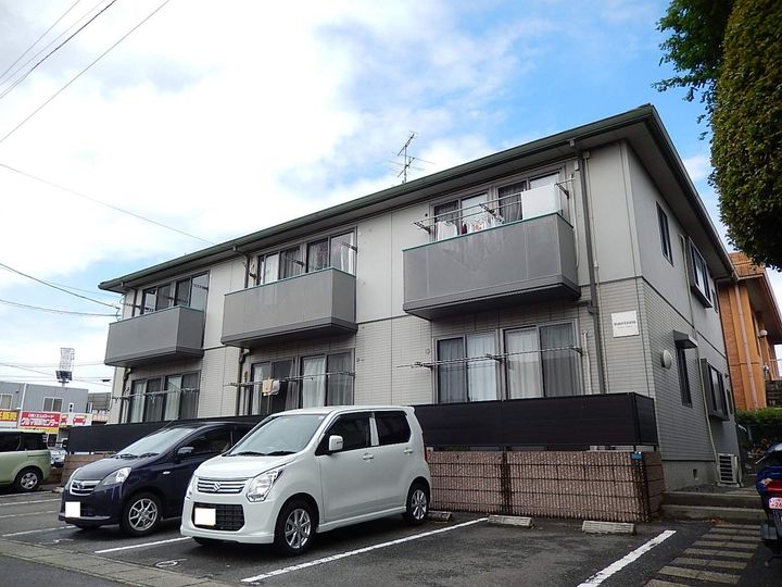 熊本県熊本市南区平成1丁目の賃貸アパートの外観