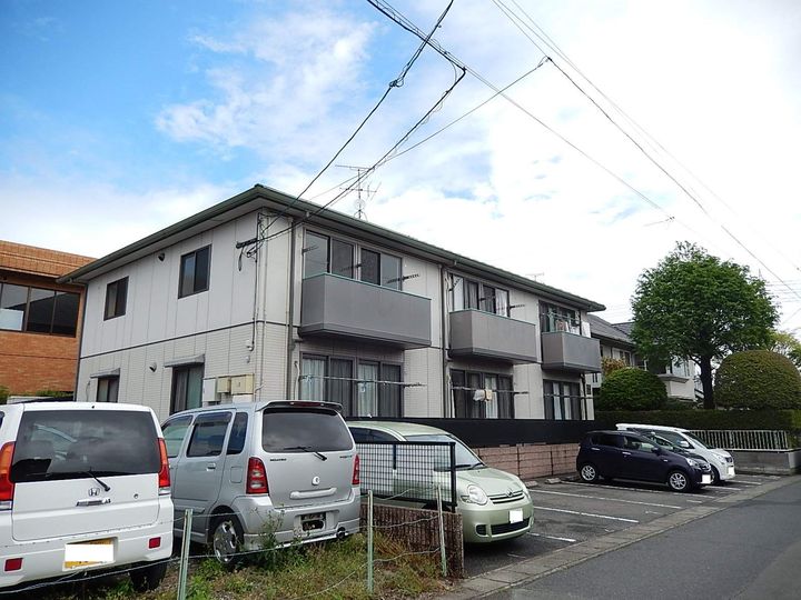 熊本県熊本市南区平成1丁目の賃貸アパートの外観