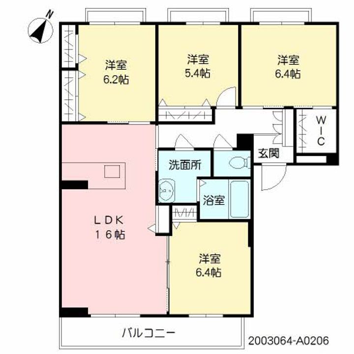 ベルデガゾンの間取り