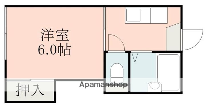 ハイツオークラの間取り