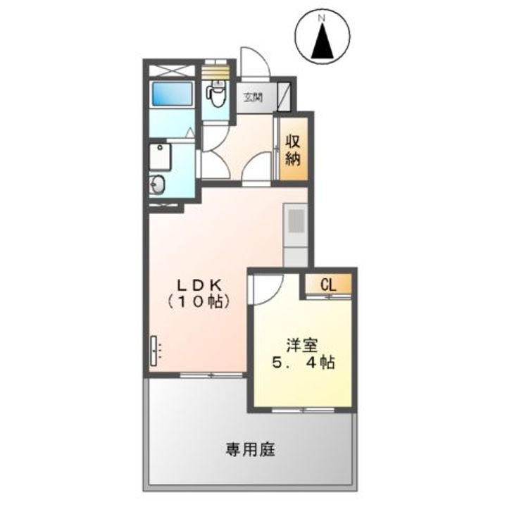 エミスフェール102の間取り