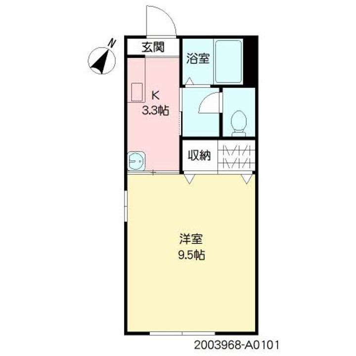 サンクレストの間取り