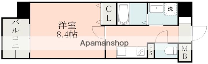 COLAS MIFUNE EASTの間取り