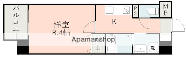 COLAS MIFUNE EASTの間取り