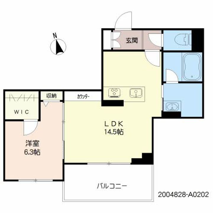 GRAN京町の間取り