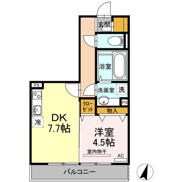 セジュール リ・ブロンの間取り