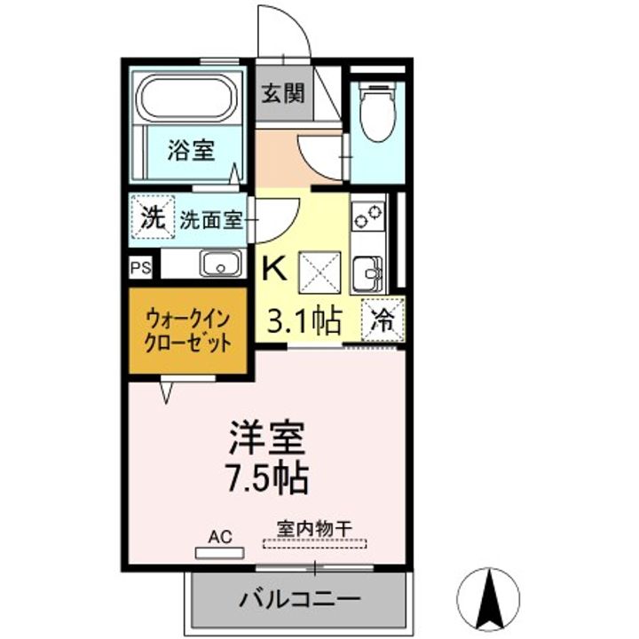 レスパス 横手の間取り