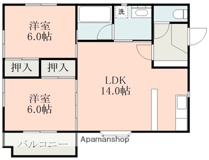 みかどハイムの間取り