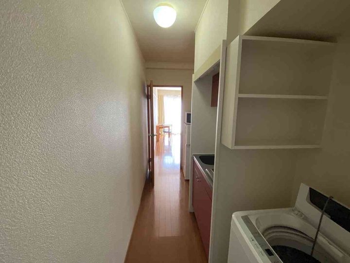 レオパレスシェモア205の玄関