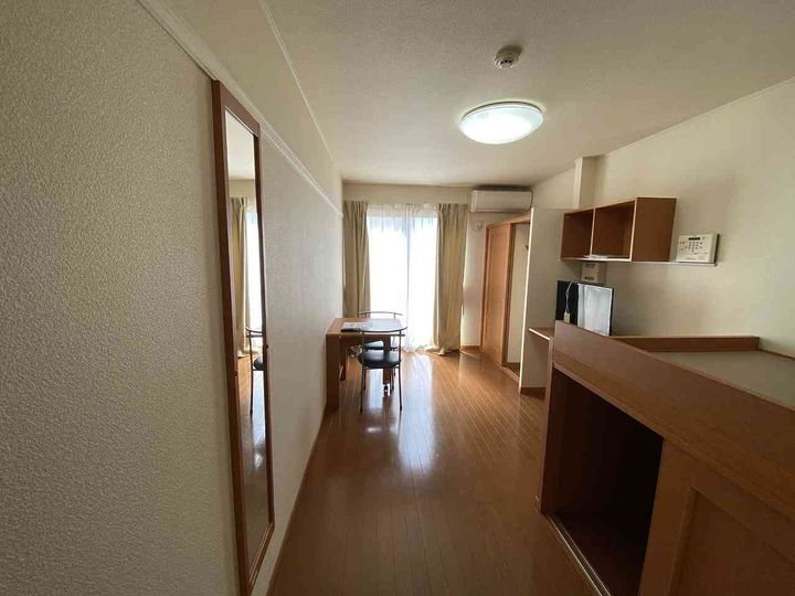 レオパレスシェモア205の居間