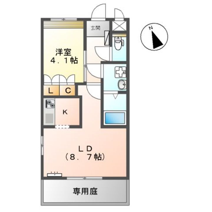 プランドールの間取り