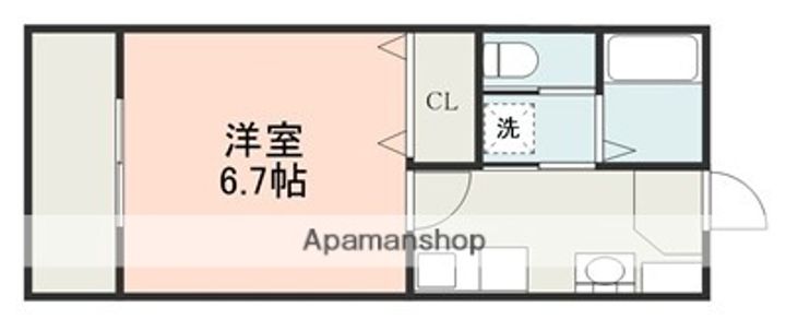 MOON HARP三郎の間取り