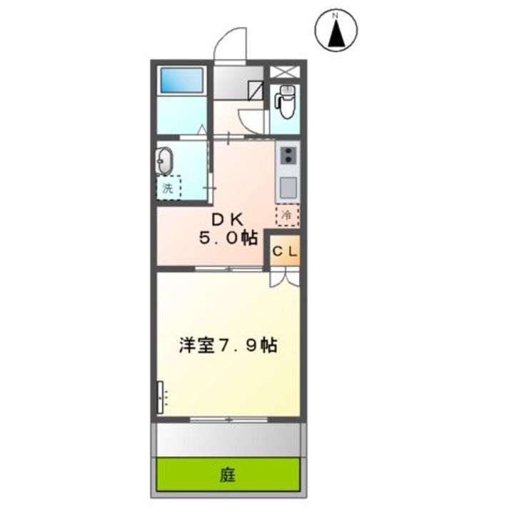 DEARCOAT ASTRO Ⅰ102の間取り