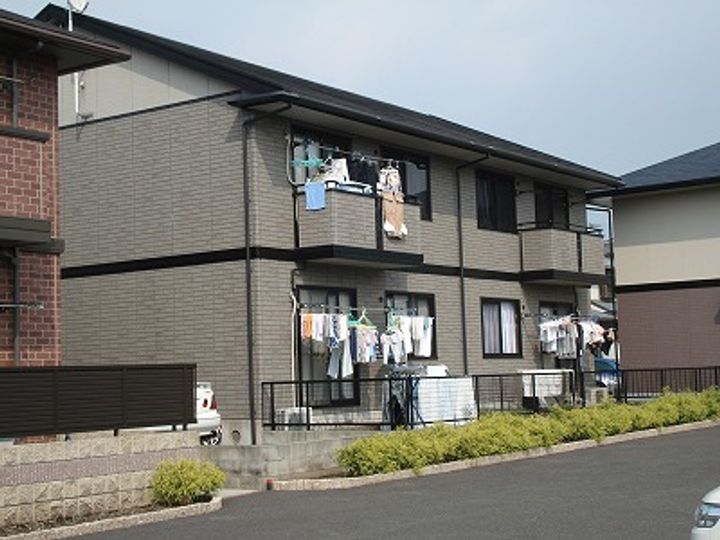 レジデンス’95 D棟の外観