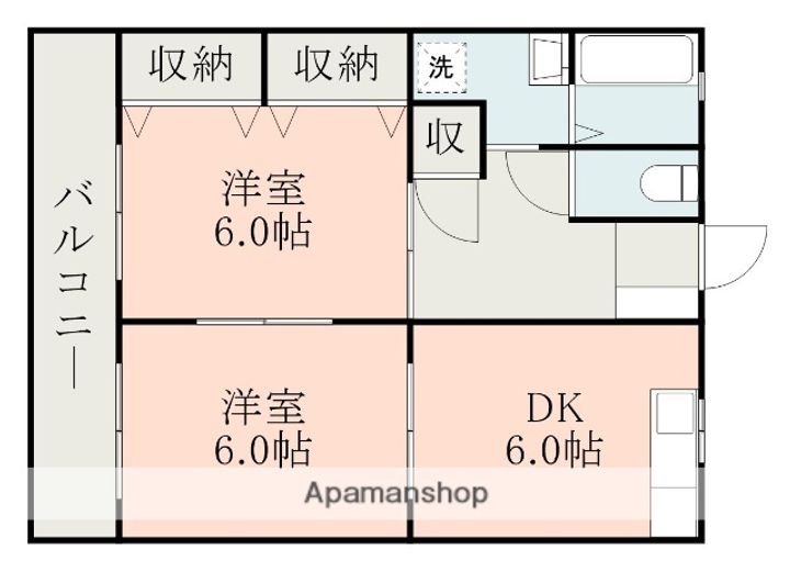 DO城南A棟の間取り